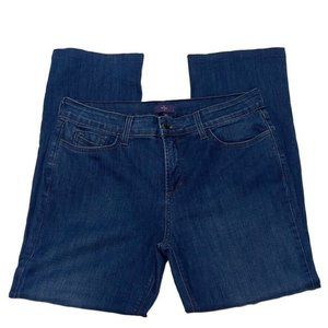 NYD Jeans M44K43VC4449 Straight Leg Basic 5 Pocket Blue Denim Women's Size 12